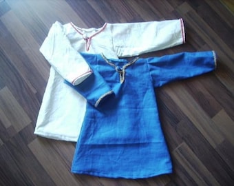 Tunic for children, suitable for the Middle Ages