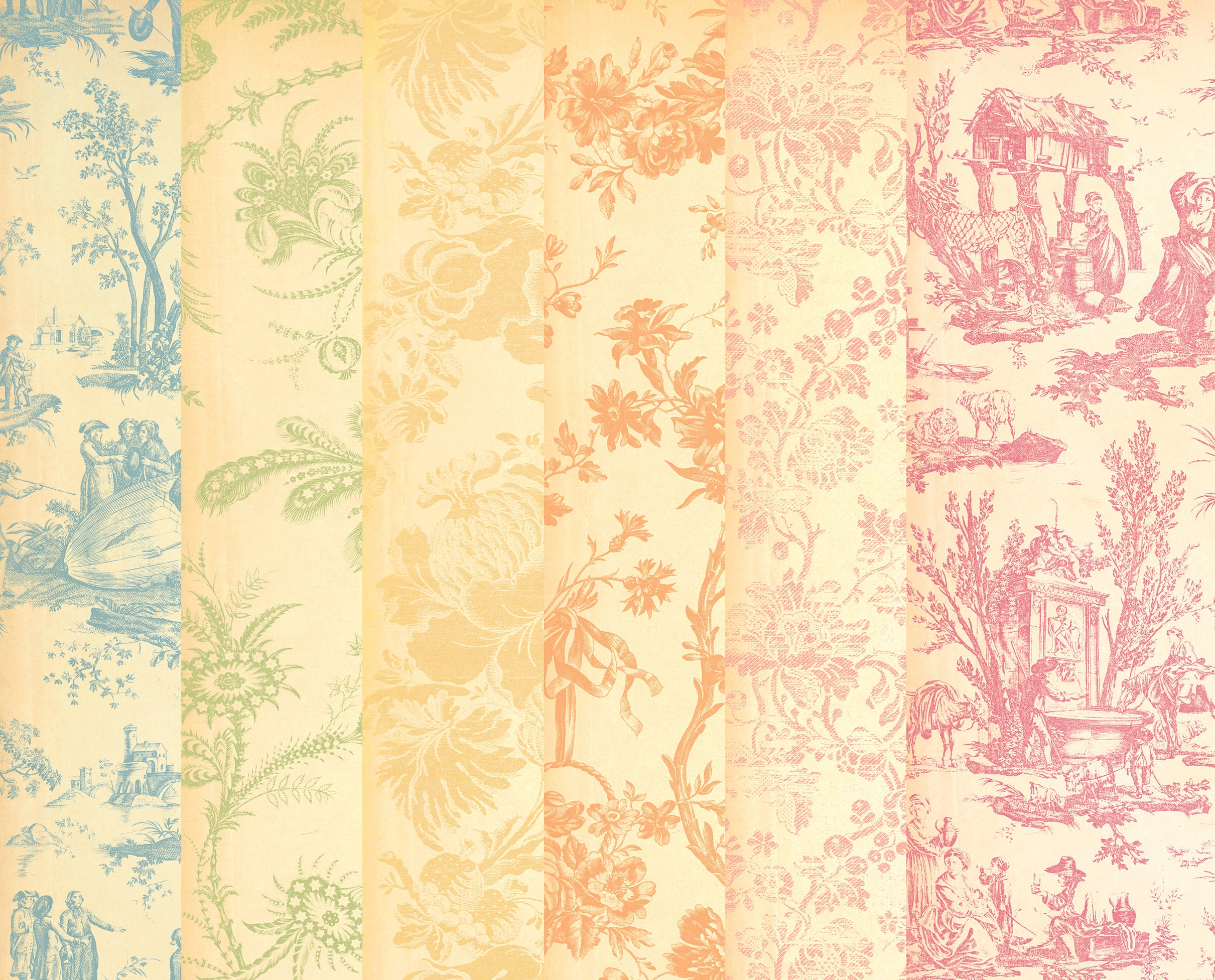 Collage Paper, Printable Vintage Shabby Chic Backgrounds, Junk Journal Digital Paper, Scrapbooking Paper, Junk Journal Digital Collage Sheet