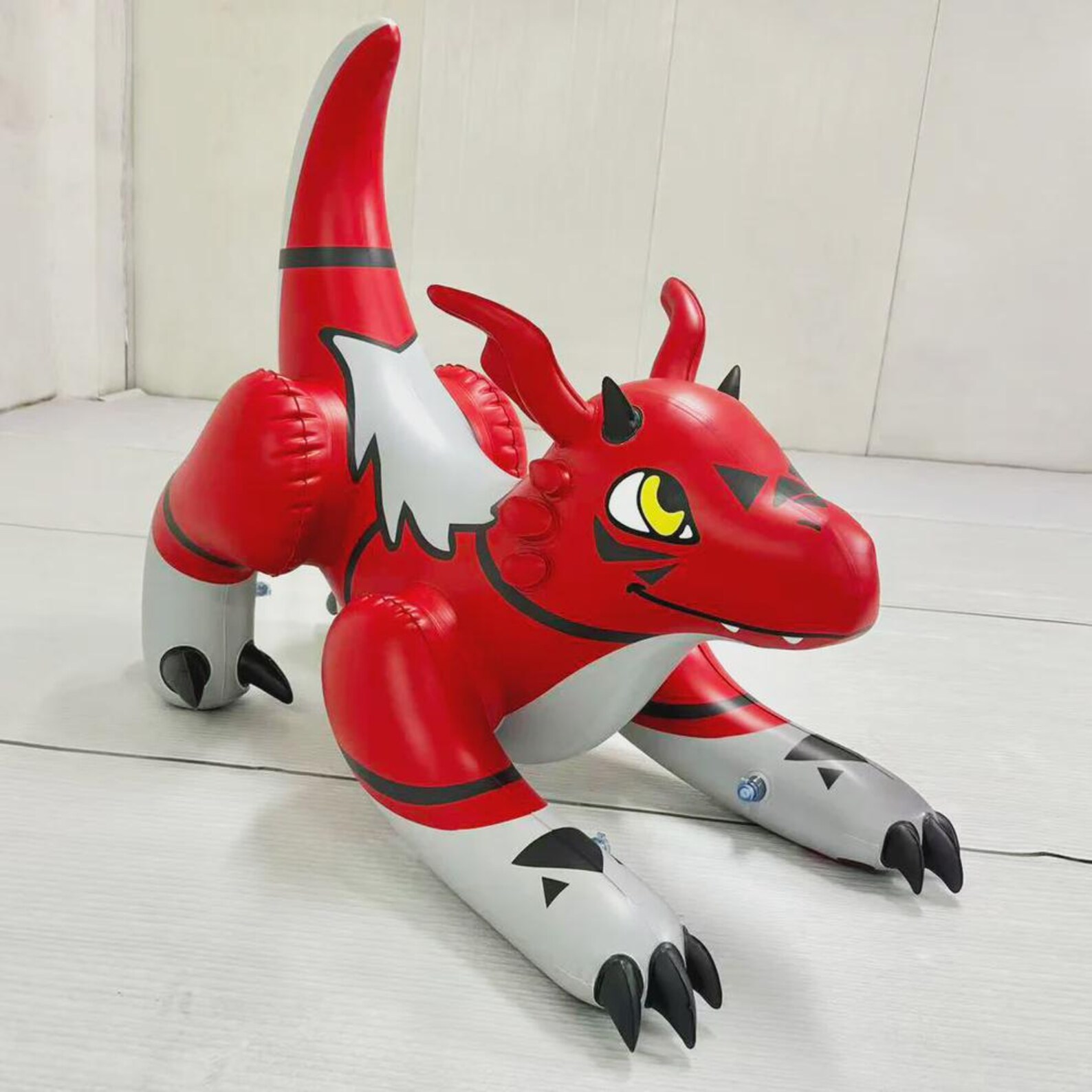 48in (4ft) Red Dragon Inflatable: Collectible Vinyl Art Sculpture - Etsy