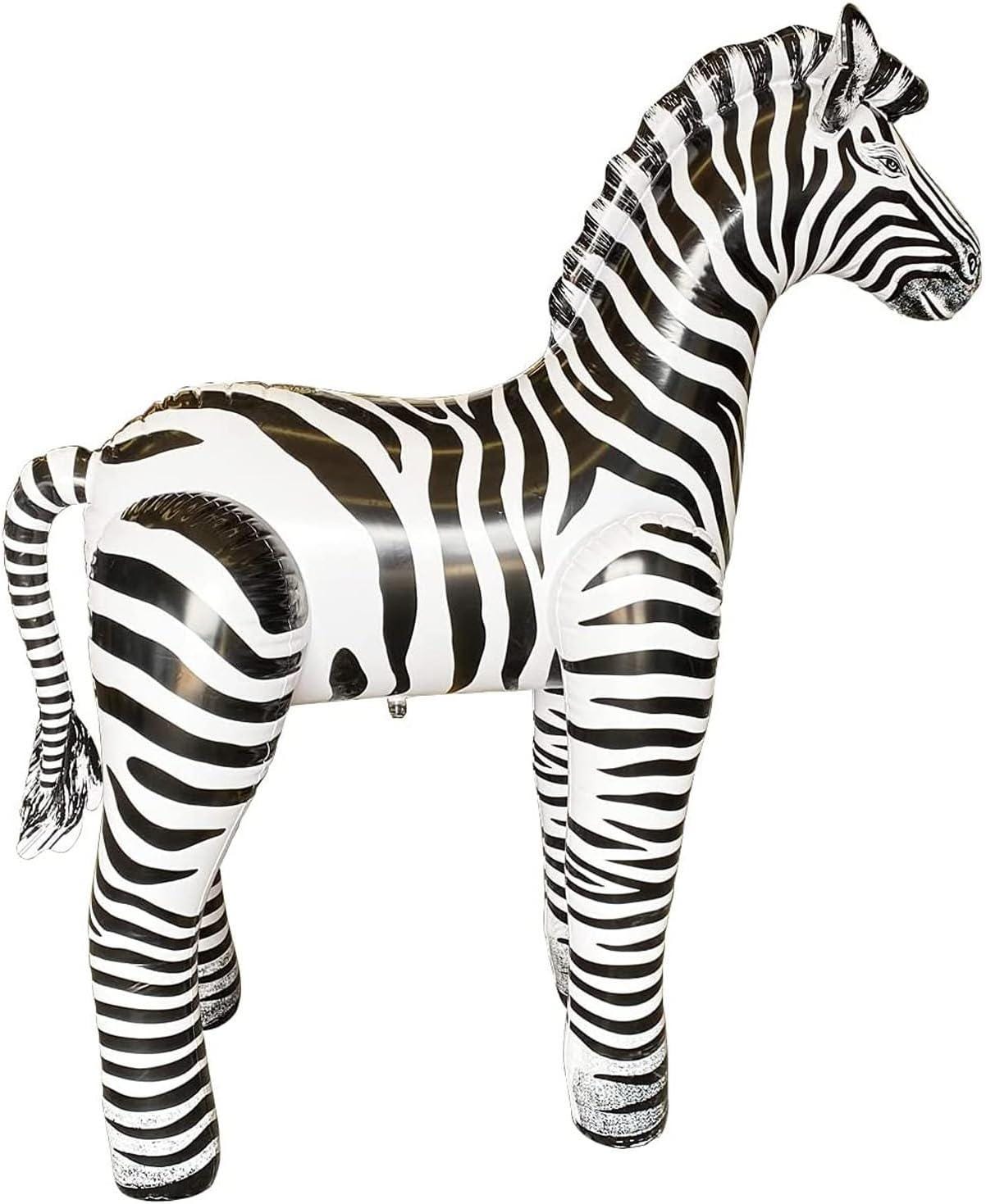 Madagascar Zebra Inflatable Life-size Inflatable Zebra: 60