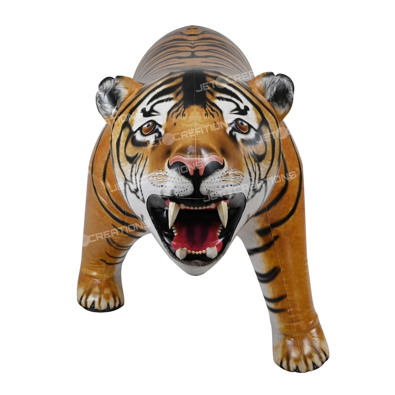 8-foot Lifelike Inflatable Tiger - Etsy