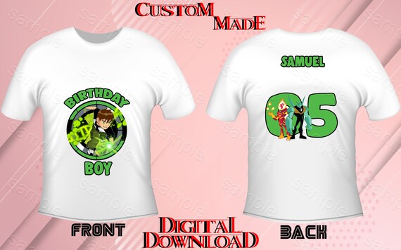camisa de ben 10