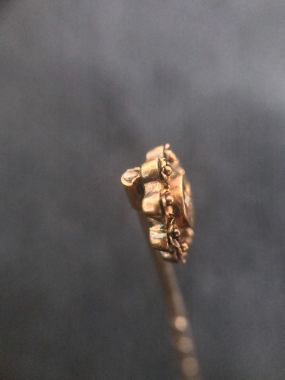 15ct Gold Tie Pin - image 3