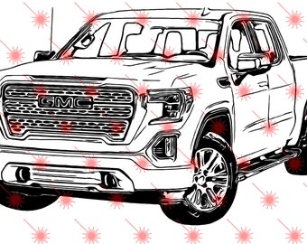 Free Free 329 Gmc Sierra Truck Svg SVG PNG EPS DXF File