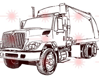 Free Free 165 Vector Garbage Truck Svg SVG PNG EPS DXF File