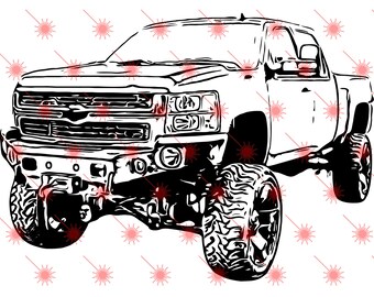 Free Free 100 Lifted Chevy Truck Svg SVG PNG EPS DXF File