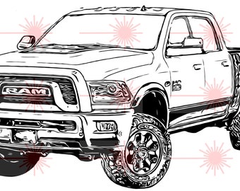 Free Free 202 Ram Truck Svg SVG PNG EPS DXF File