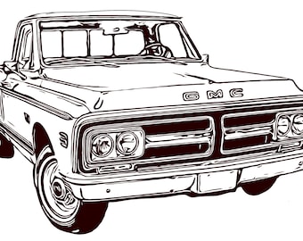 Free Free 187 Gmc Sierra Truck Svg SVG PNG EPS DXF File