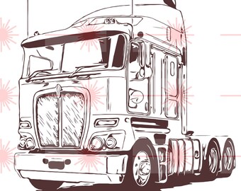 Free Free 310 Kenworth Truck Svg SVG PNG EPS DXF File