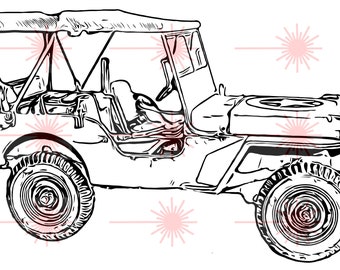 Download Jeep Willys Svg Etsy