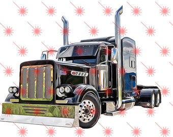Free Free Peterbilt Semi Truck Svg SVG PNG EPS DXF File