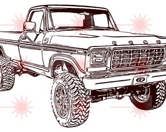 Download 4x4 Truck Svg Etsy