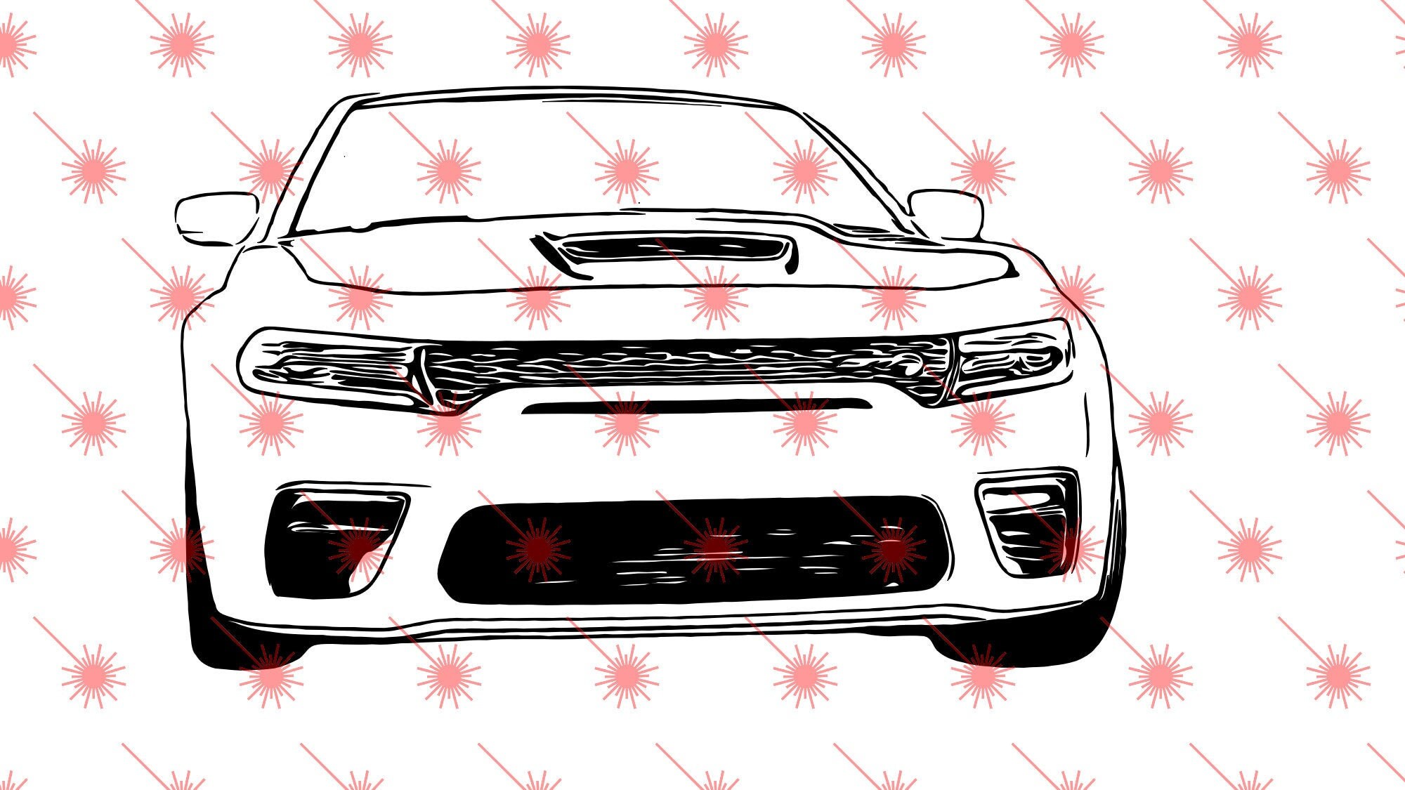 Dodge Charger SVG