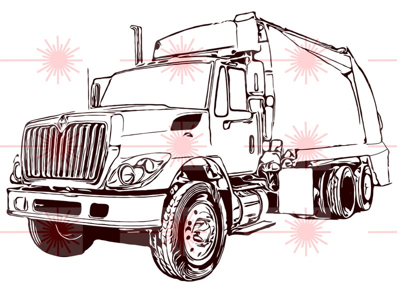 Free Free 279 Garbage Truck Svg File SVG PNG EPS DXF File