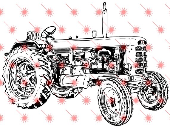 1950s John Deere Tractors SVG