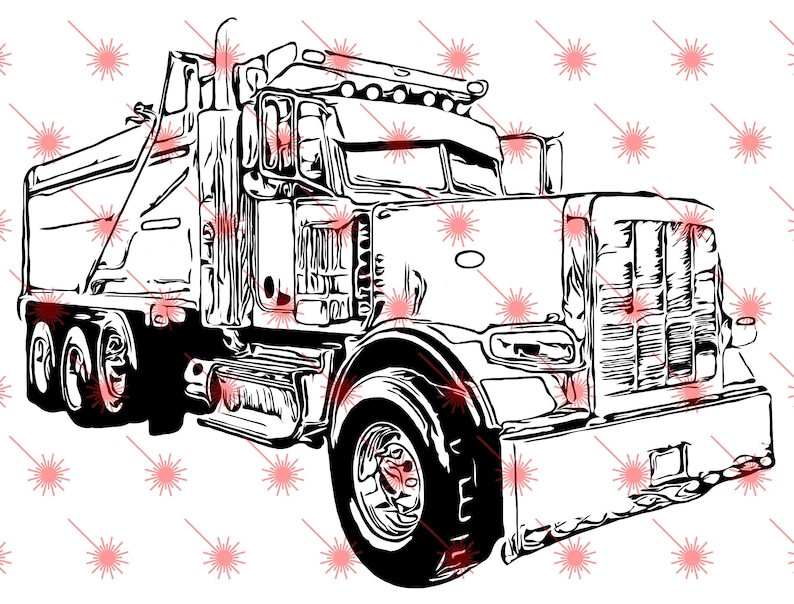 Free Free 316 Peterbilt Dump Truck Svg SVG PNG EPS DXF File