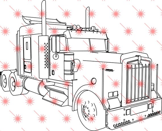 Free Free Kenworth Truck Svg 73 SVG PNG EPS DXF File