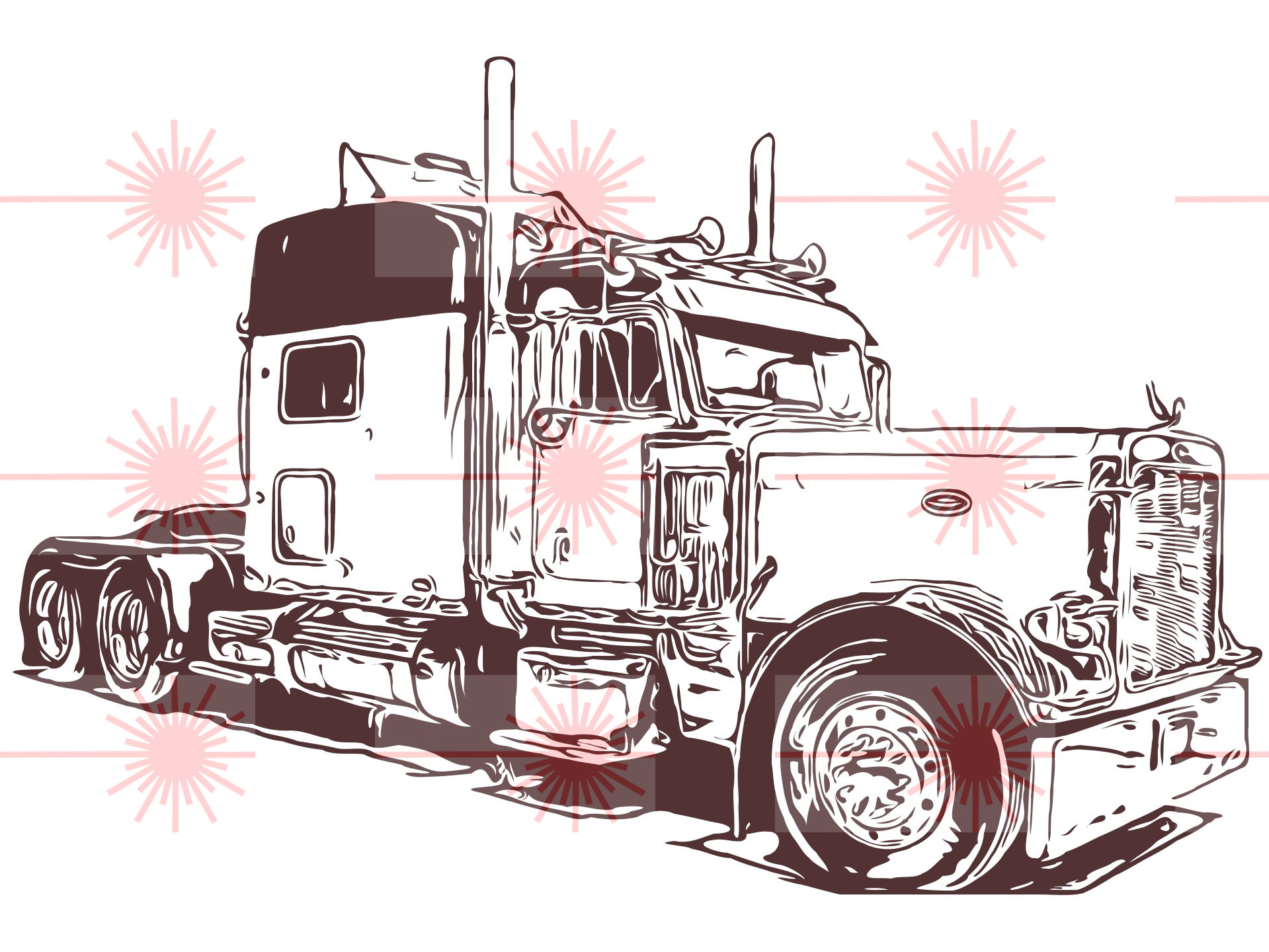 Free Free 215 Peterbilt Truck Svg Free SVG PNG EPS DXF File