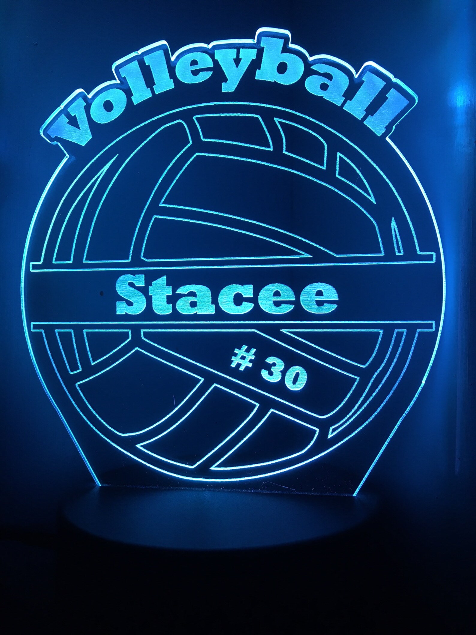 Volleyball 3D LED Lamp Desk Lamp night light Gift For Dad Etsy