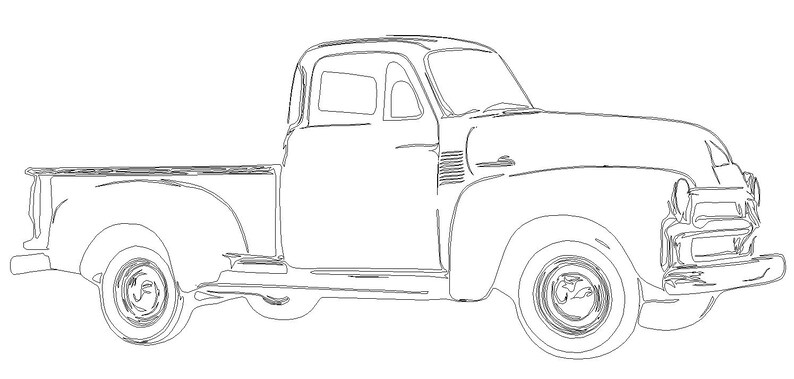Free Free 200 Cricut Chevy Truck Svg SVG PNG EPS DXF File
