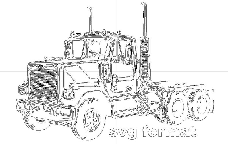 Free Free 343 Vector Semi Truck Svg SVG PNG EPS DXF File