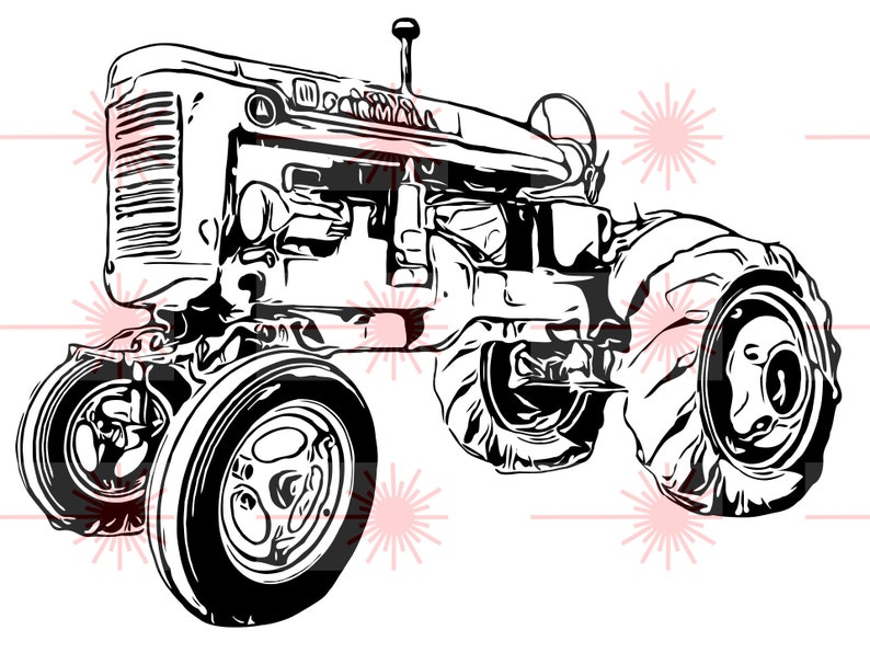 Download Farmall Tractor Svg Shefalitayal