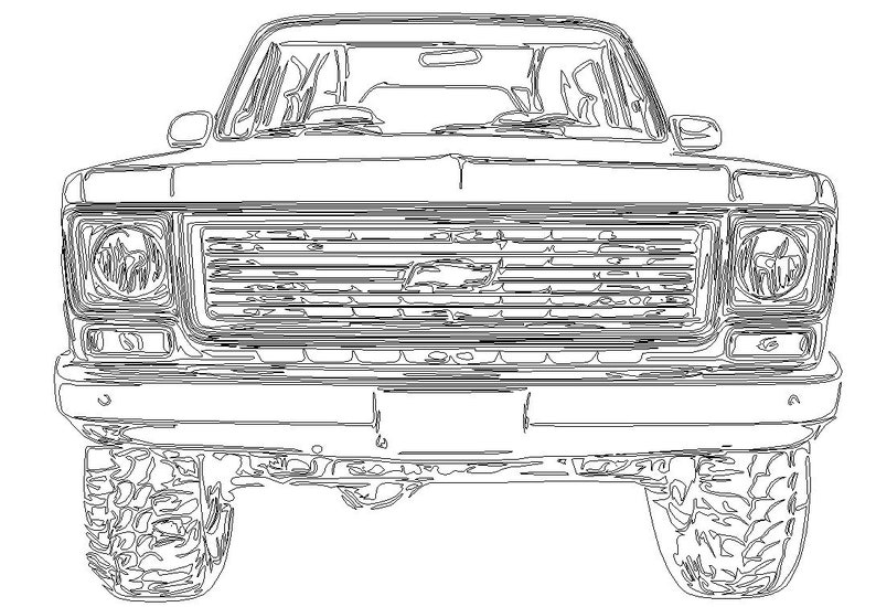 Free Free 262 Chevy Truck Front Svg SVG PNG EPS DXF File