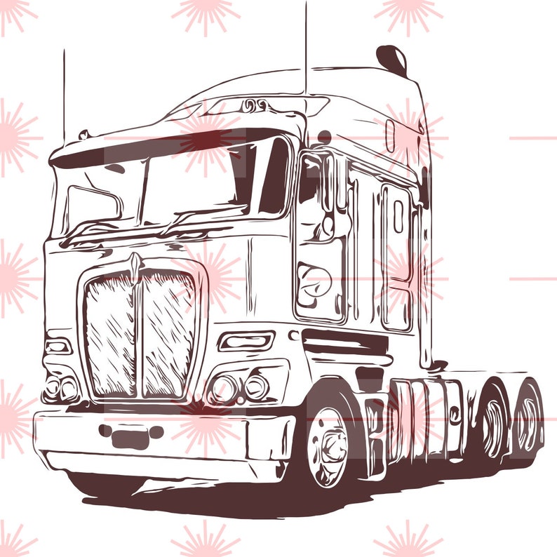 Free Free 72 Kenworth Truck Svg SVG PNG EPS DXF File