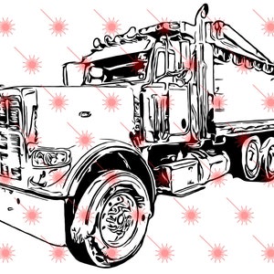 Free Free 315 Peterbilt Dump Truck Svg SVG PNG EPS DXF File