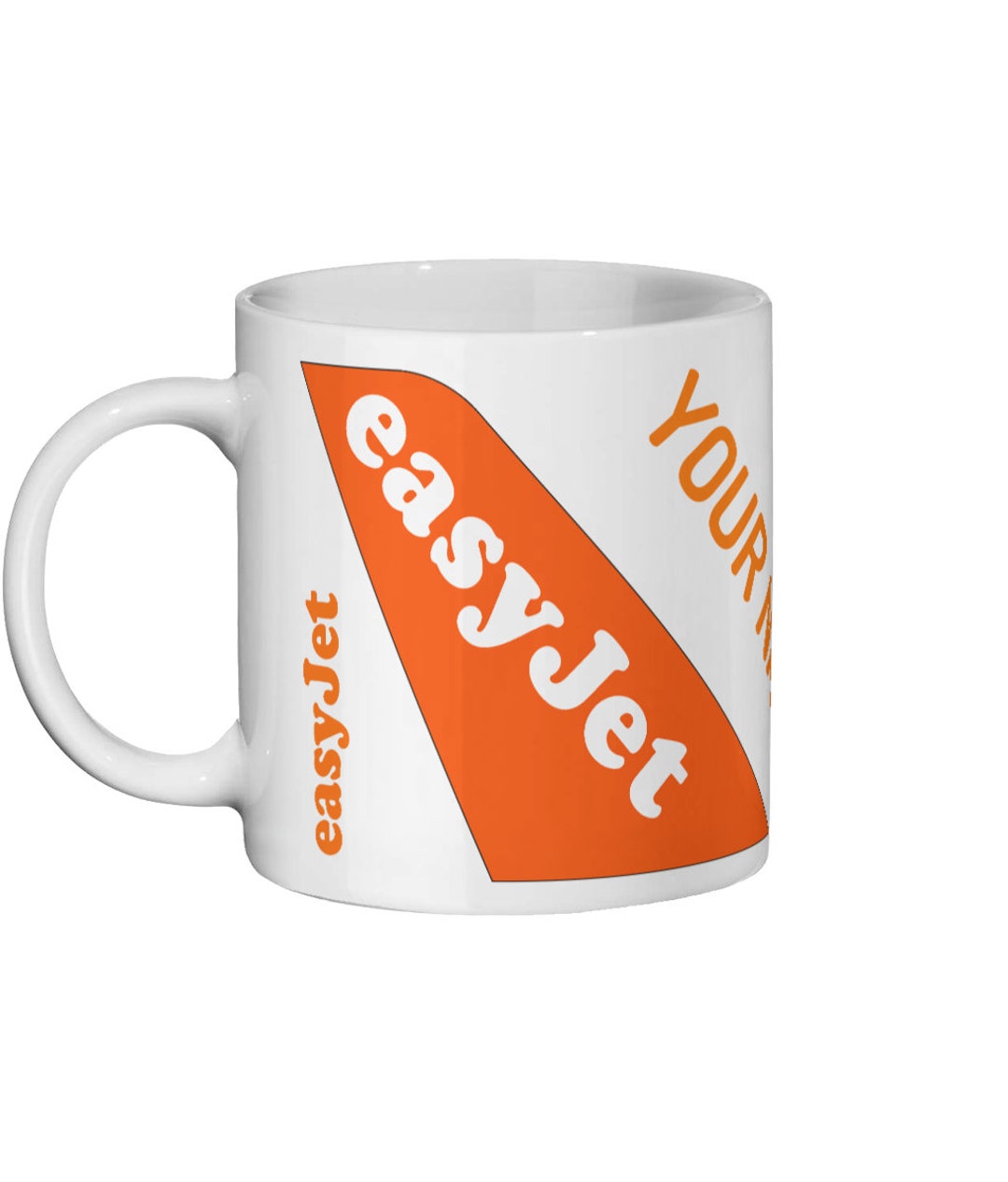 Easyjet Airlines Aircraft Tail Tea / Coffee Mug Aviation, Aerospace