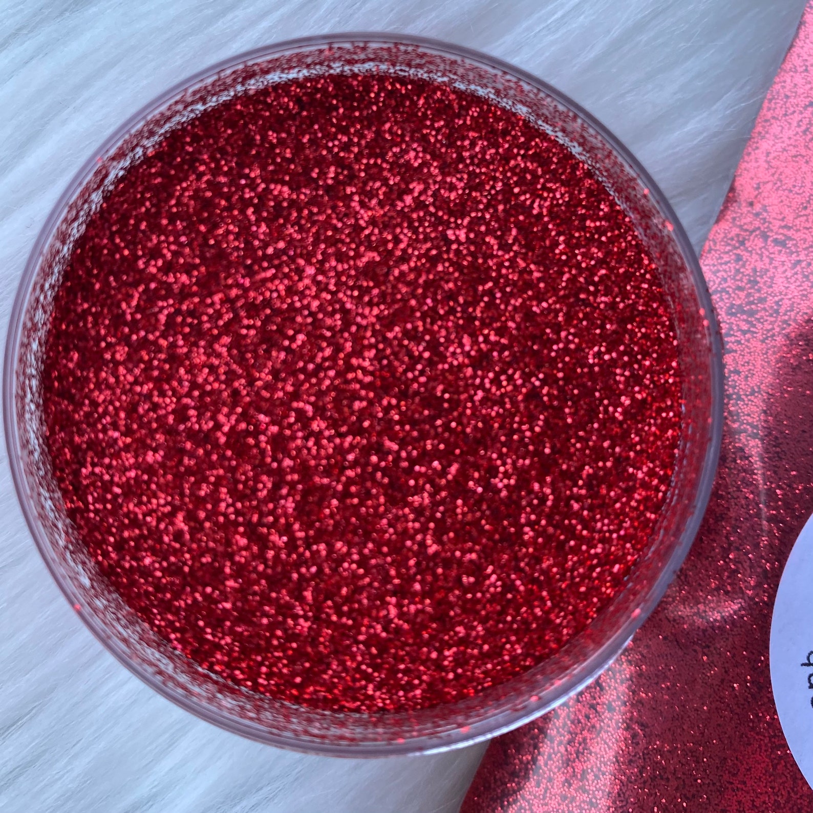 Cherry Red Fine Glitter Red Fine Glitter Red Glitter Powder Etsy