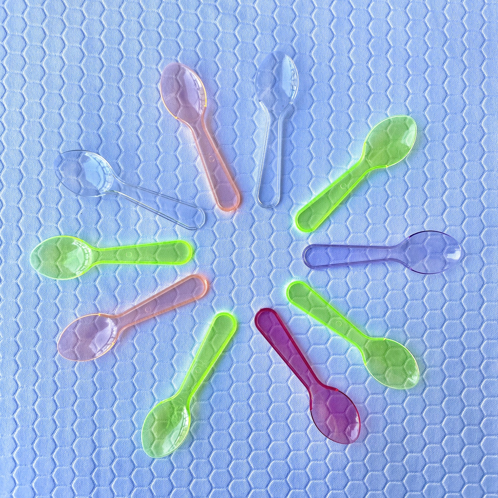 Glitter Spoons Sprinkle Glitter Spoons Scoop Glitter Spoons Etsy