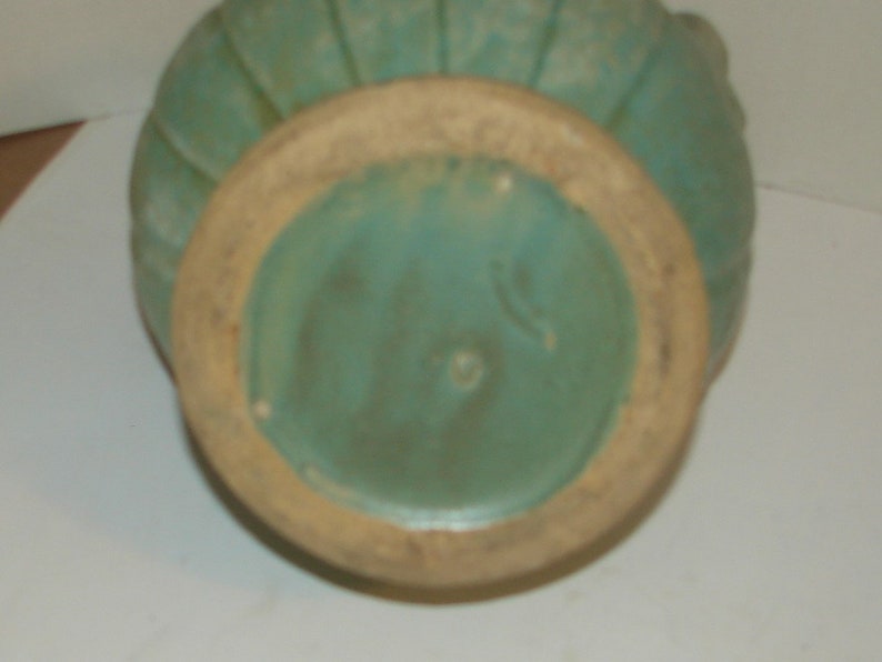Early Nelson McCoy Pottery Handled Urn Vase