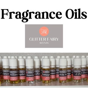 Fragrance oils 10ml, 50ml & 100mls - over 60 to choose from