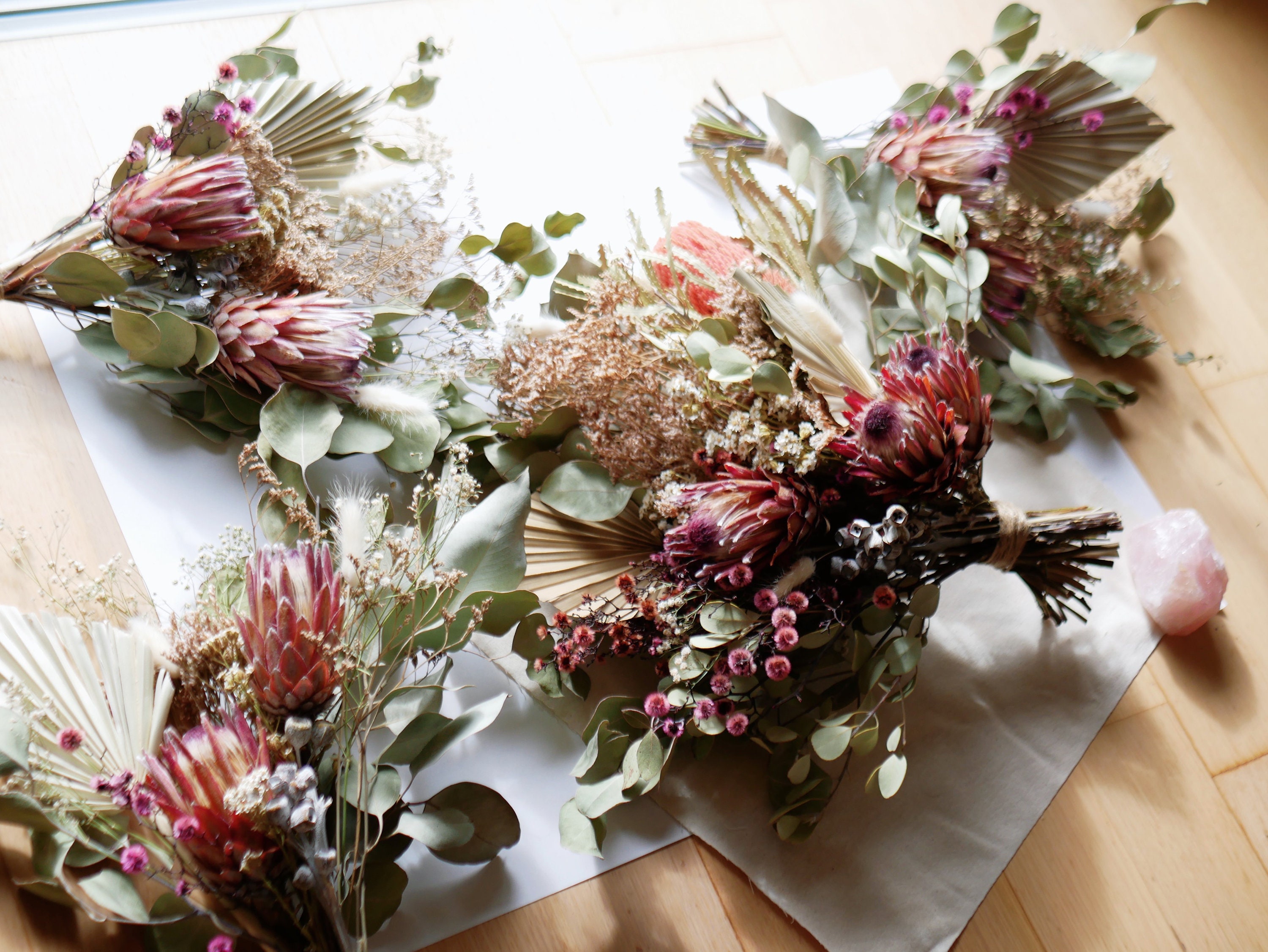 Dried Flower Bouquets Bridal Bouquets Bridesmaid Bouquets Etsy Australia