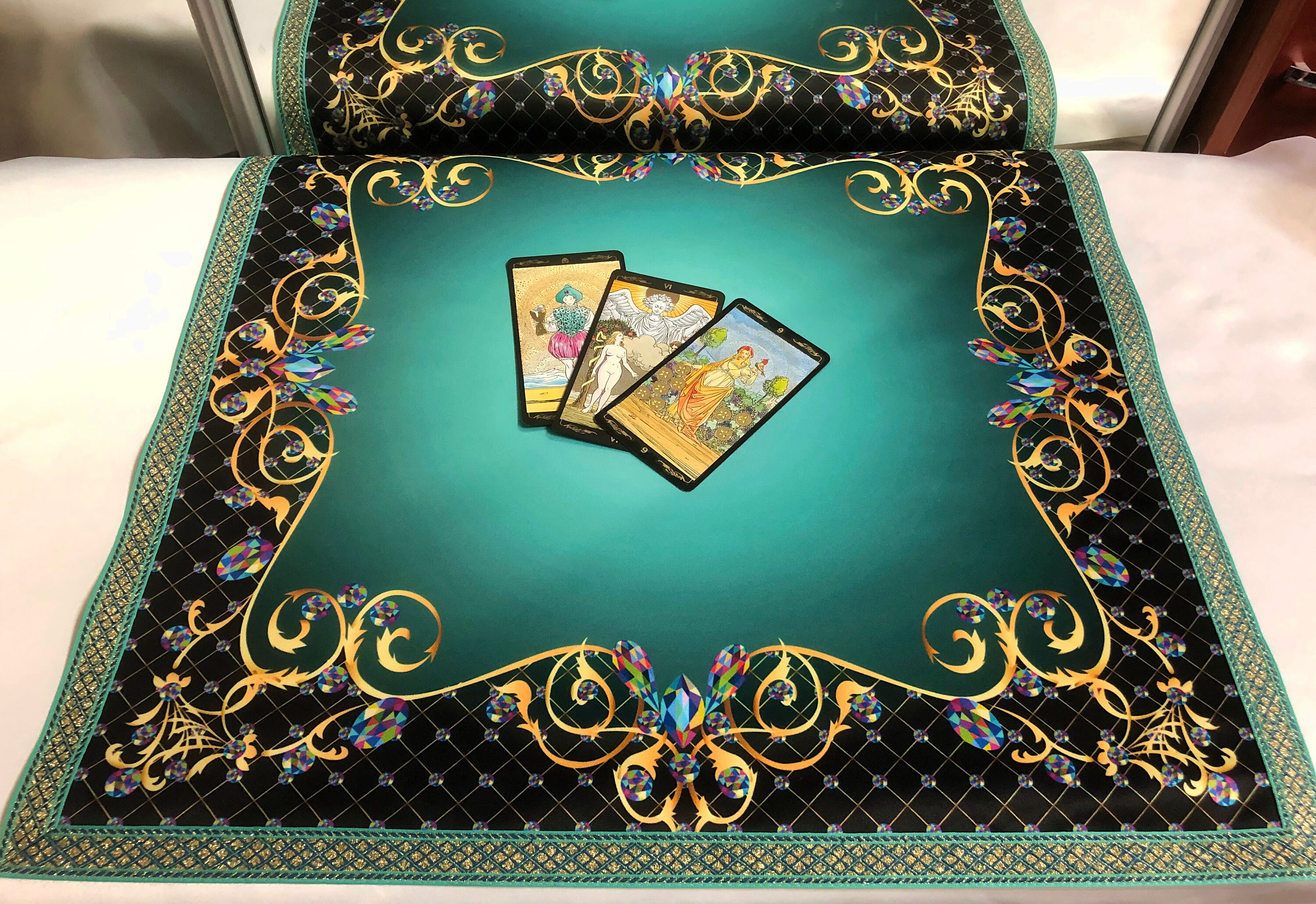Tarot Altar Tablecloth Spread Cloth Tarot Tablecloth Tarot Etsy