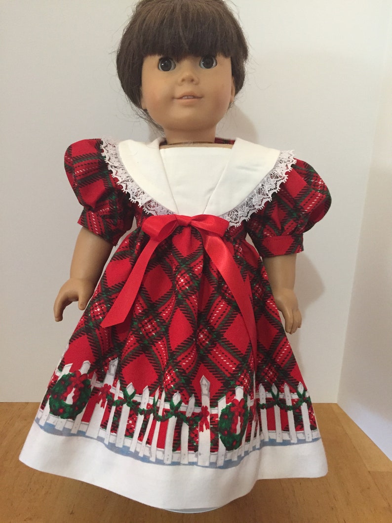 american girl christmas dress