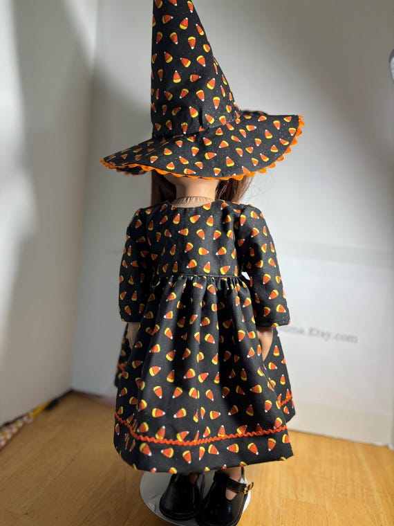 cotton witch dress 18 in Candy Corn Outfit: & Hat NEW ALC Gold Black Christmas dresses Sleeve-length: LONG SIZE:8.5UK Victorian Choice
