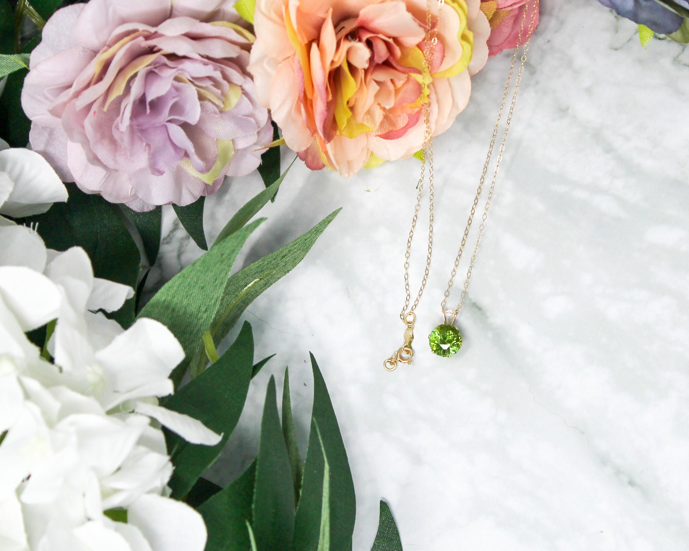 Gold store tourmaline pendant