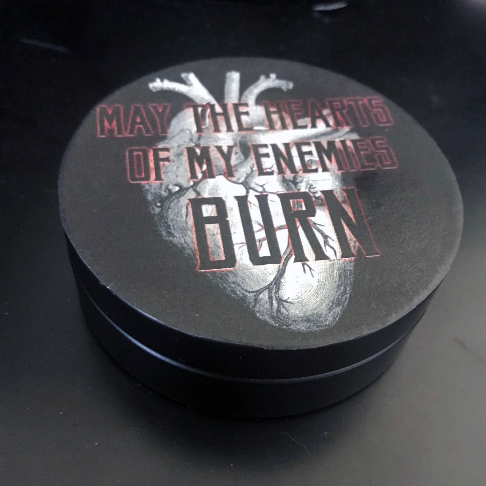 Hearts of My Enemies Lily Scented Candle Etsy