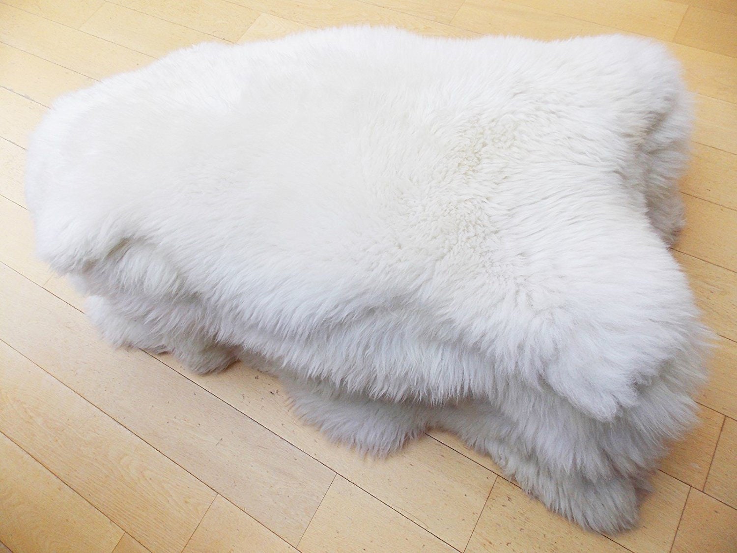 White Sheepskin Rug Sheepskin Mat Ivory Sheepskin Living Etsy UK
