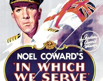 In Which We Serve (1942) Classic War DVD | WWII Era Drama Film