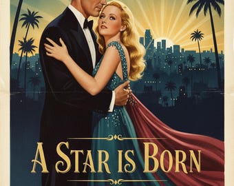 A Star Is Born (1937) Classic Romance DVD | Golden Age Hollywood Film