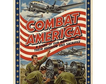 Combat America (1943) Classic War DVD | WWII Era Drama Film