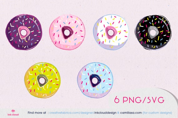 Download Free Sale Svg Png Donut Clipart Doughnut Vector Meal Prep Bundle Etsy SVG DXF Cut File