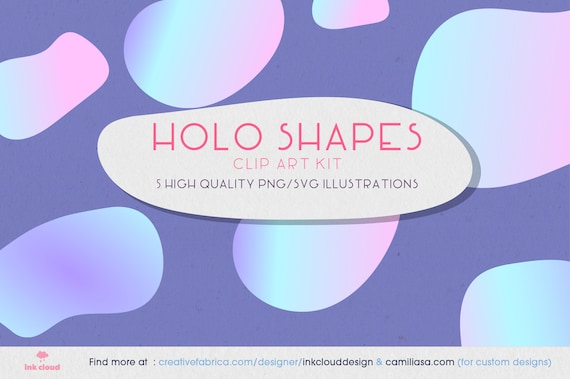 Download Holo Bundle Holographic Set Paint Splat Cutting File Clip Etsy Yellowimages Mockups