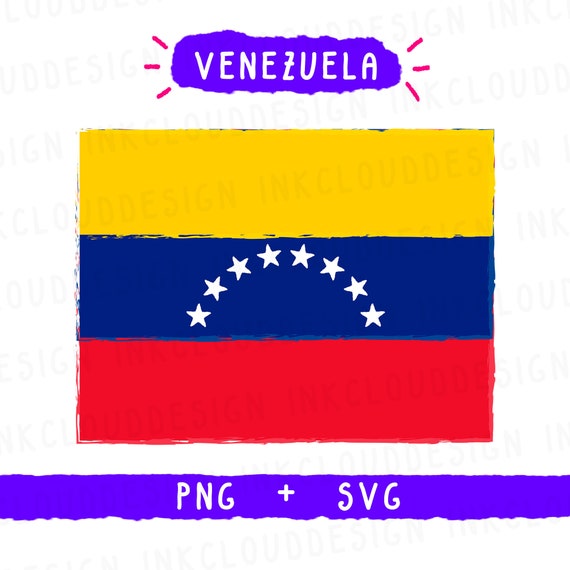 Download Free Venezuela America World Country Flags Cutting File Clip Art Etsy PSD Mockup Template