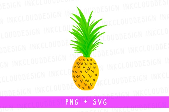 Download Free Yellow Pineapple Fresh Red Apple Fruits Vegan Food Etsy SVG Cut Files