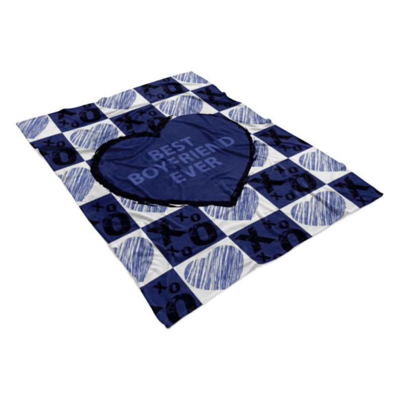 Cute Boyfriend Gift Boyfriend Blanket One 1 Year Dating Etsy