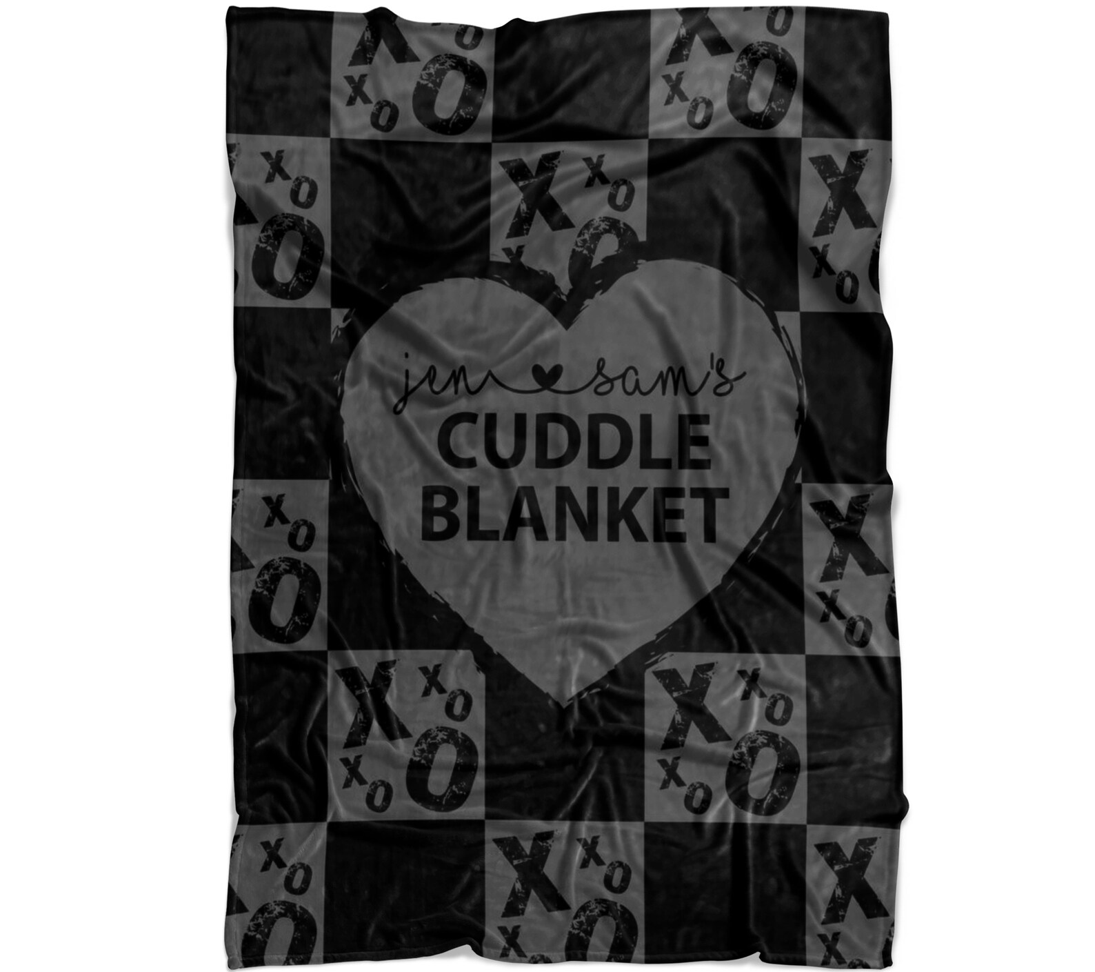 Cuddle Blanket Personalized Couple Gift Anniversary Blanket Etsy